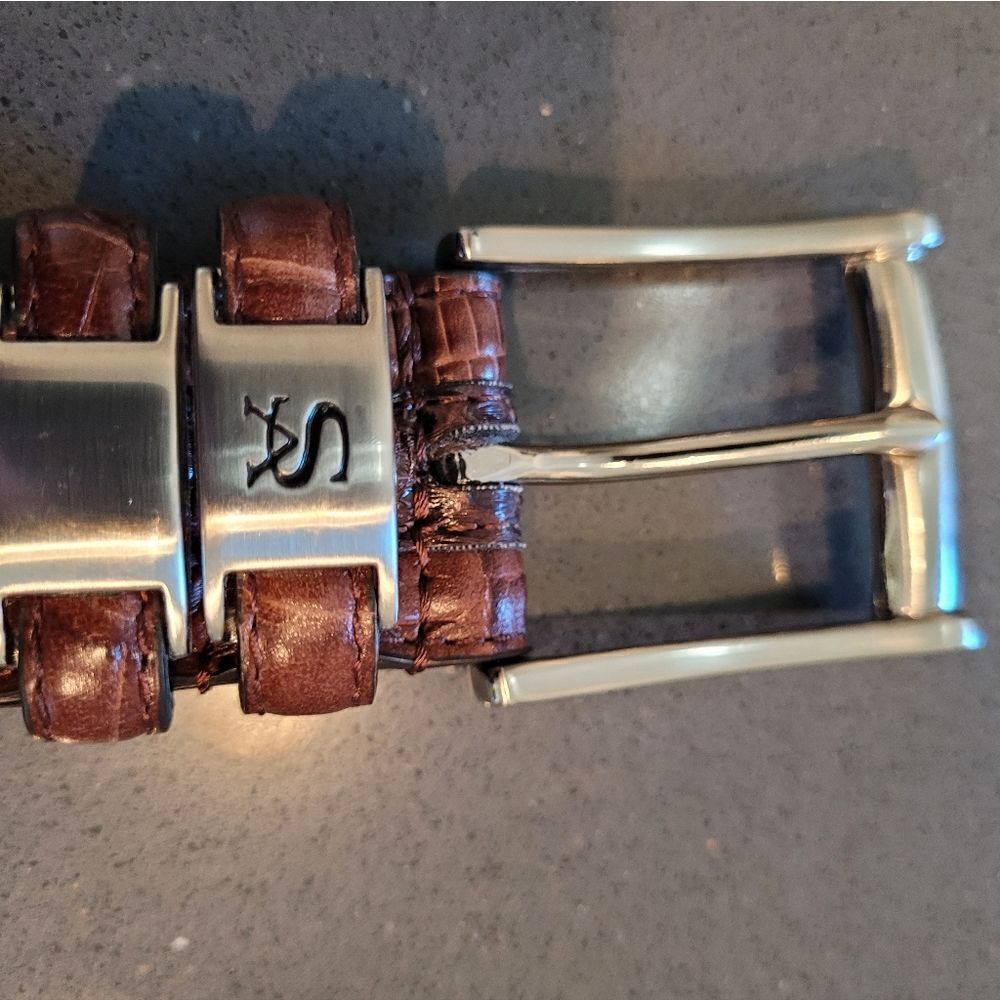 Stacy Adam's  sz 38 genuine leather belt